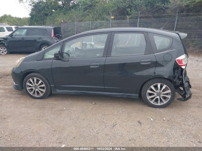 JHMGE8H54DC077276 2013 Honda Fit Sport