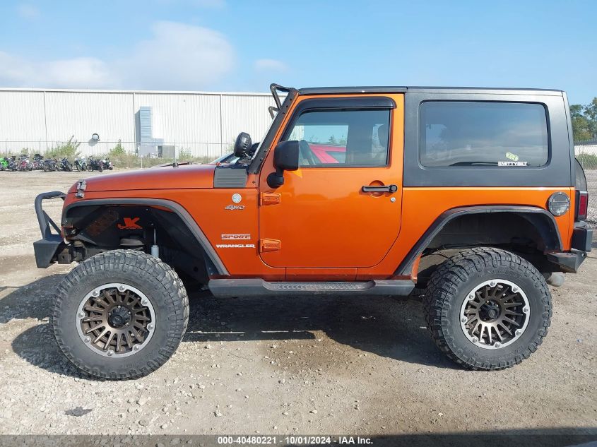 2010 Jeep Wrangler Sport VIN: 1J4AA2D12AL216863 Lot: 40480221