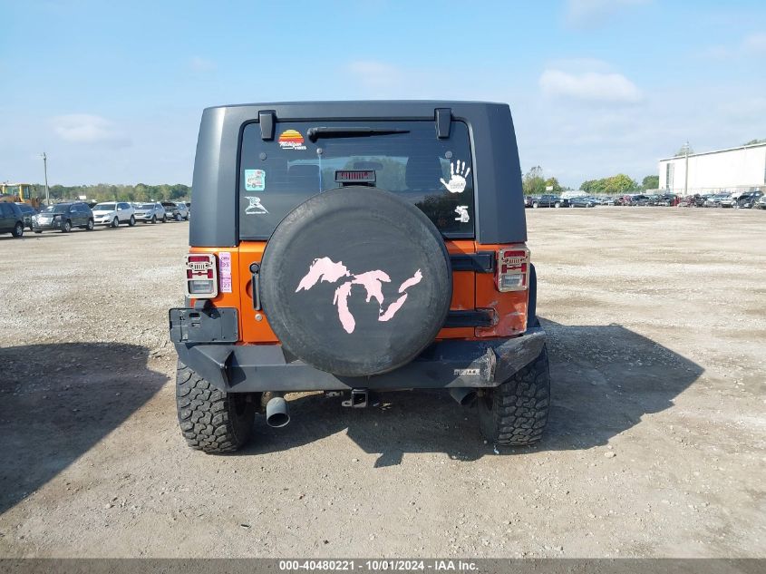 2010 Jeep Wrangler Sport VIN: 1J4AA2D12AL216863 Lot: 40480221