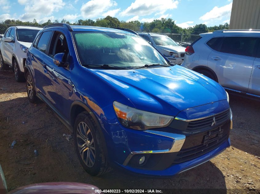 VIN JA4AR4AW5GZ032107 2016 MITSUBISHI OUTLANDER SPORT no.1