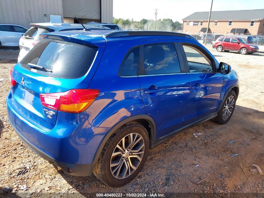 VIN JA4AR4AW5GZ032107 2016 MITSUBISHI OUTLANDER SPORT no.4