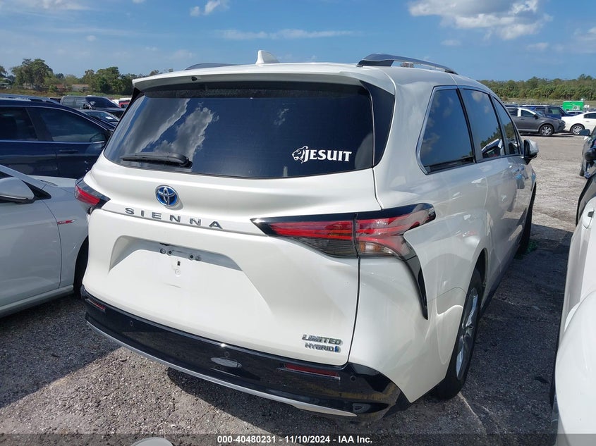 VIN 5TDZRKEC8MS043631 2021 TOYOTA SIENNA LIMITED