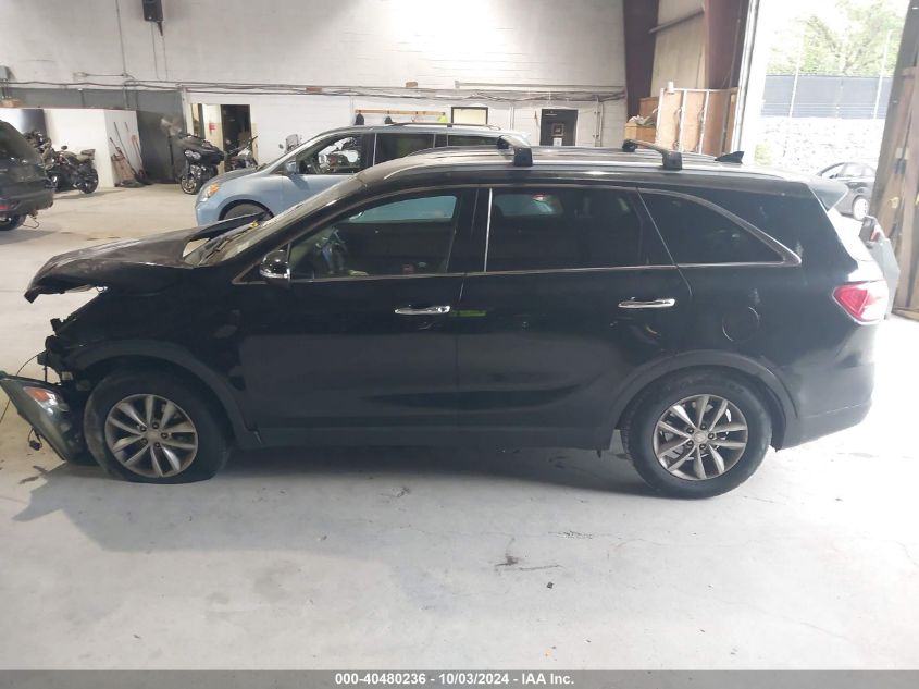 5XYPG4A54GG036631 2016 Kia Sorento 3.3L Lx