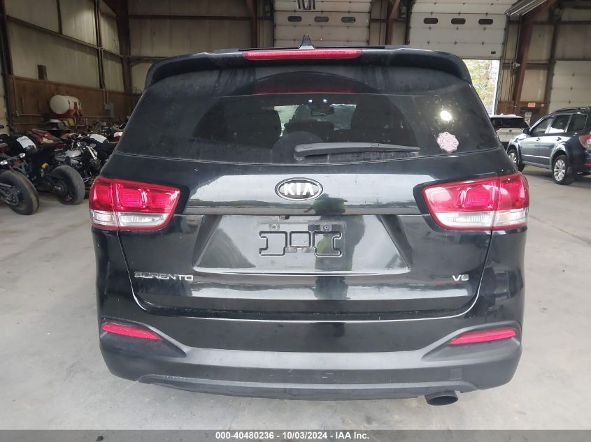 5XYPG4A54GG036631 2016 Kia Sorento 3.3L Lx