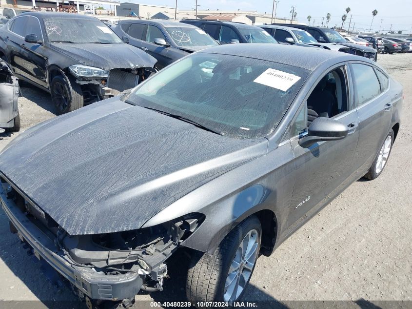 3FA6P0LU7KR148689 2019 FORD FUSION - Image 2