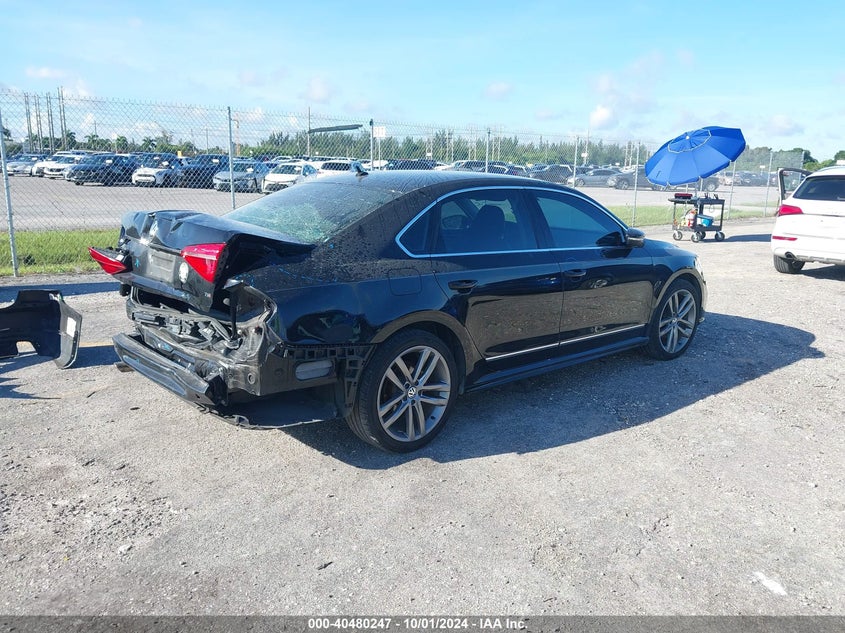 2016 VOLKSWAGEN PASSAT 1.8T R-LINE VIN: 1VWAT7A35GC036821