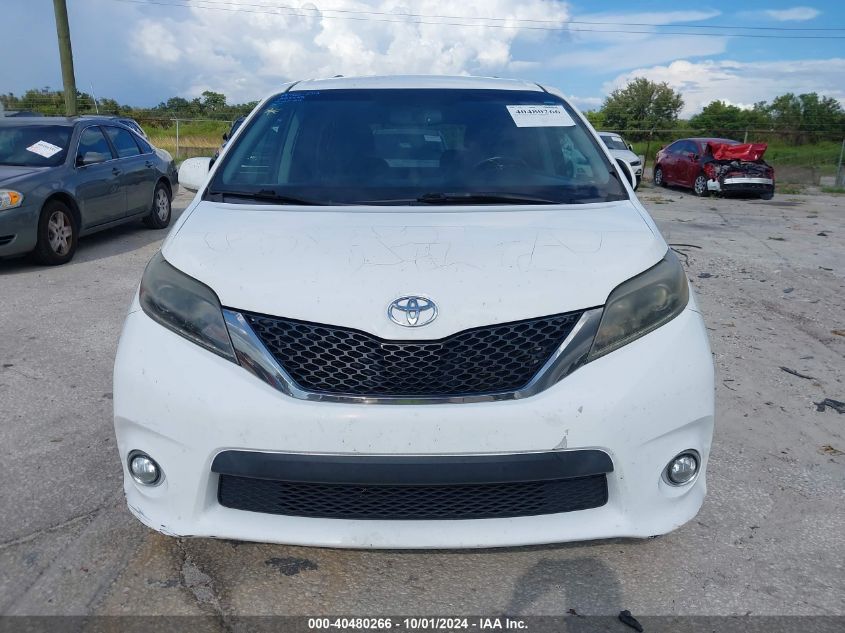 2016 Toyota Sienna Se 8 Passenger VIN: 5TDXK3DC6GS731229 Lot: 40480266