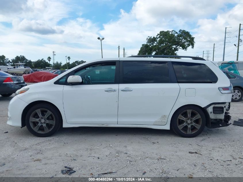 2016 Toyota Sienna Se 8 Passenger VIN: 5TDXK3DC6GS731229 Lot: 40480266