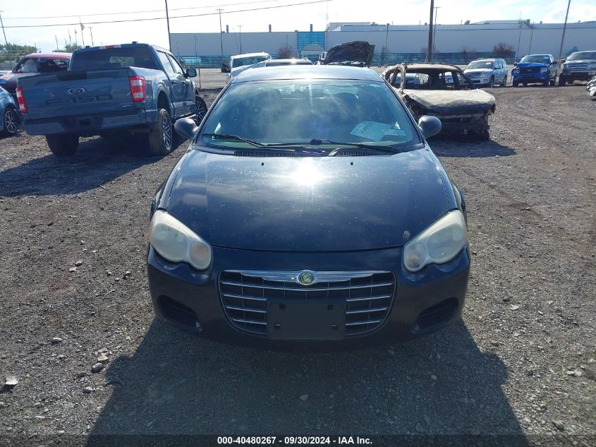 2006 Chrysler Sebring VIN: 1C3EL46X56N163235 Lot: 40480267