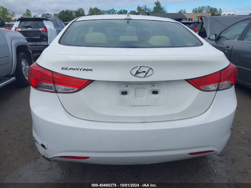 2013 Hyundai Elantra Gls VIN: 5NPDH4AE8DH171339 Lot: 40480278