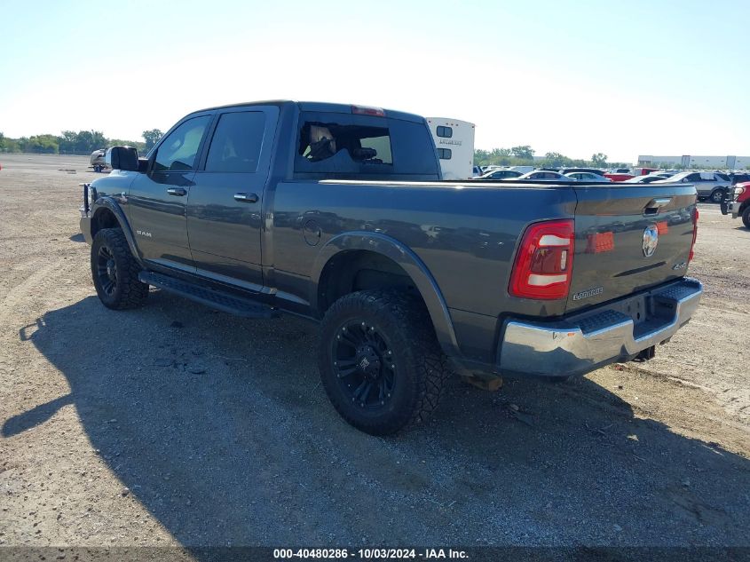 2020 Ram 2500 Laramie 4X4 6'4 Box VIN: 3C6UR5FL7LG266676 Lot: 40480286