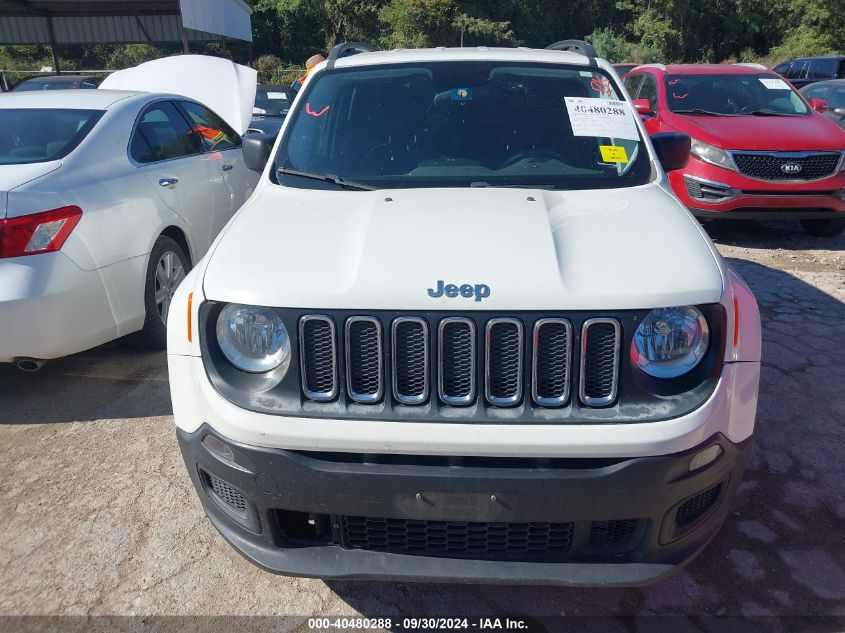 ZACCJAAB3HPF82875 2017 Jeep Renegade Sport Fwd