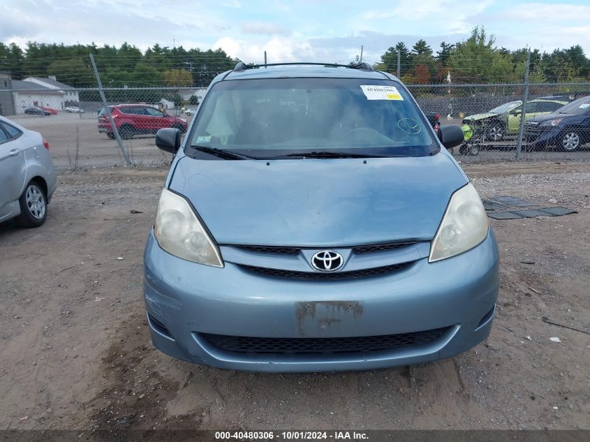 2006 Toyota Sienna Le VIN: 5TDZA23C66S539086 Lot: 40480306