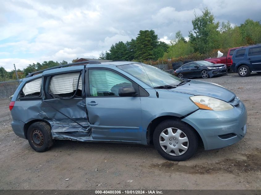 2006 Toyota Sienna Le VIN: 5TDZA23C66S539086 Lot: 40480306