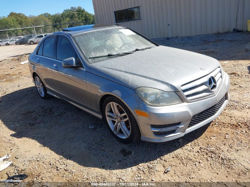 VIN WDDGF4HB2DA771320 2013 MERCEDES-BENZ C 250 no.1