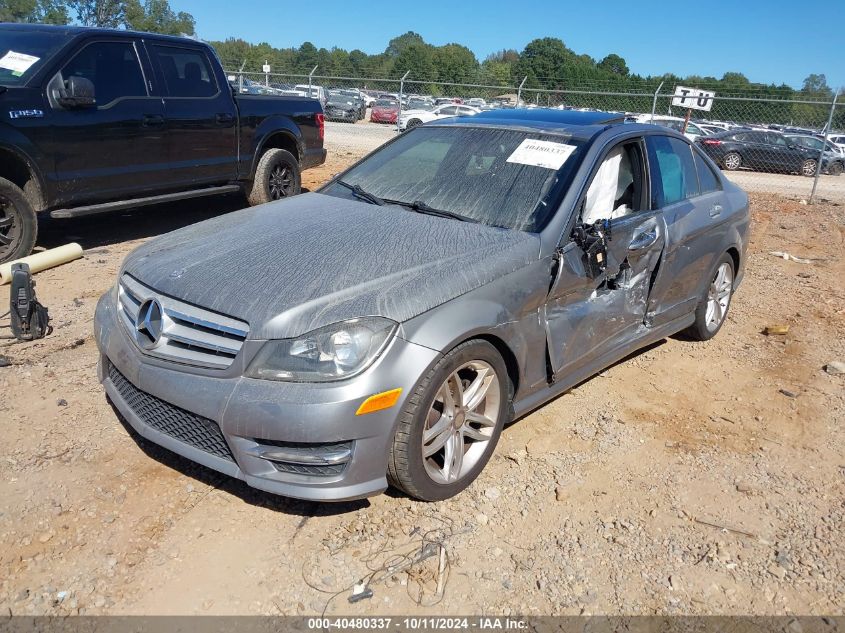 VIN WDDGF4HB2DA771320 2013 MERCEDES-BENZ C 250 no.2