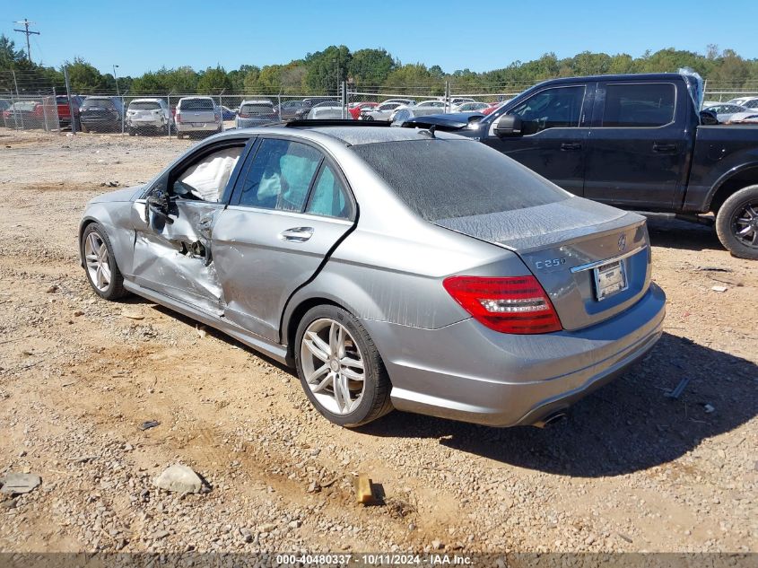 VIN WDDGF4HB2DA771320 2013 MERCEDES-BENZ C 250 no.3