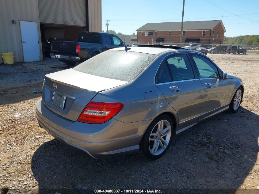 VIN WDDGF4HB2DA771320 2013 MERCEDES-BENZ C 250 no.4