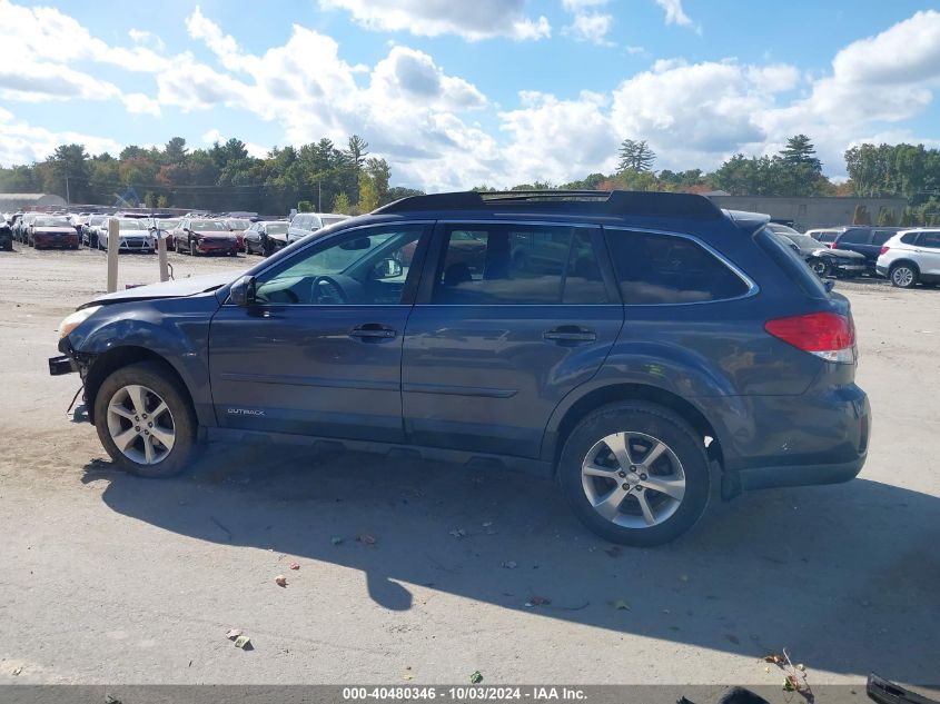 4S4BRBLC6E3314091 2014 Subaru Outback 2.5I Limited