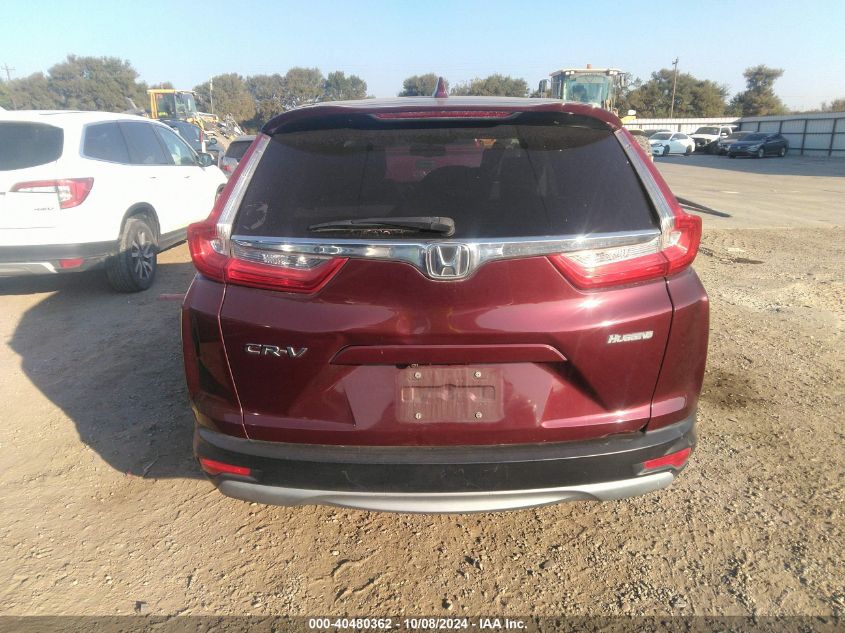 2018 HONDA CR-V EX-L/EX-L NAVI - 7FARW1H87JE040931