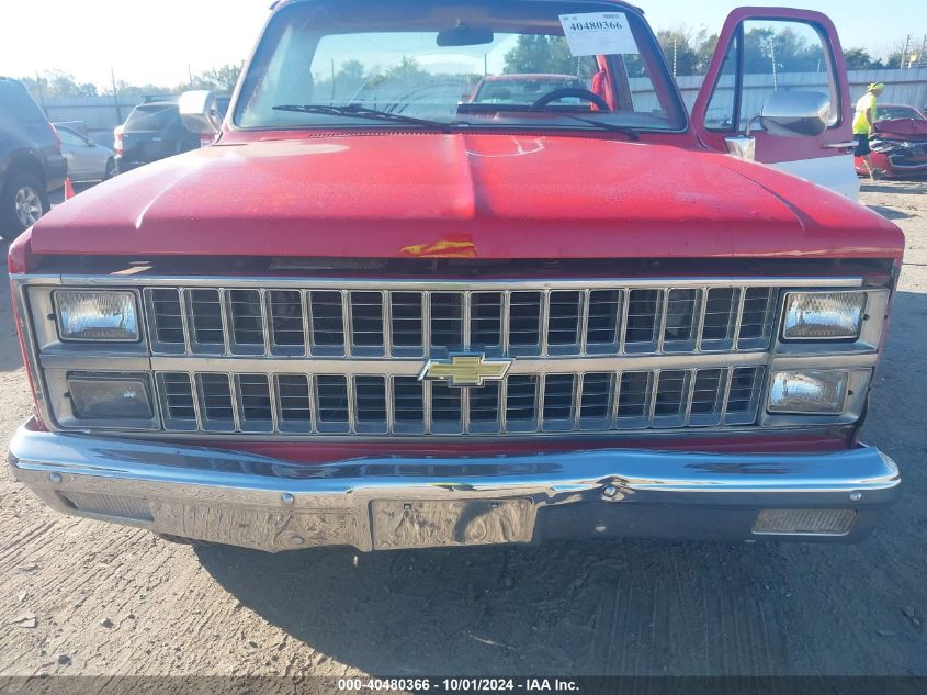 1982 Chevrolet C10 VIN: 1GCDC14H9CF390161 Lot: 40480366