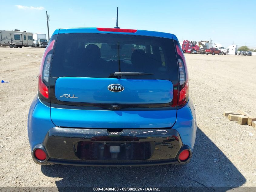 2016 Kia Soul + VIN: KNDJP3A53G7316683 Lot: 40480403