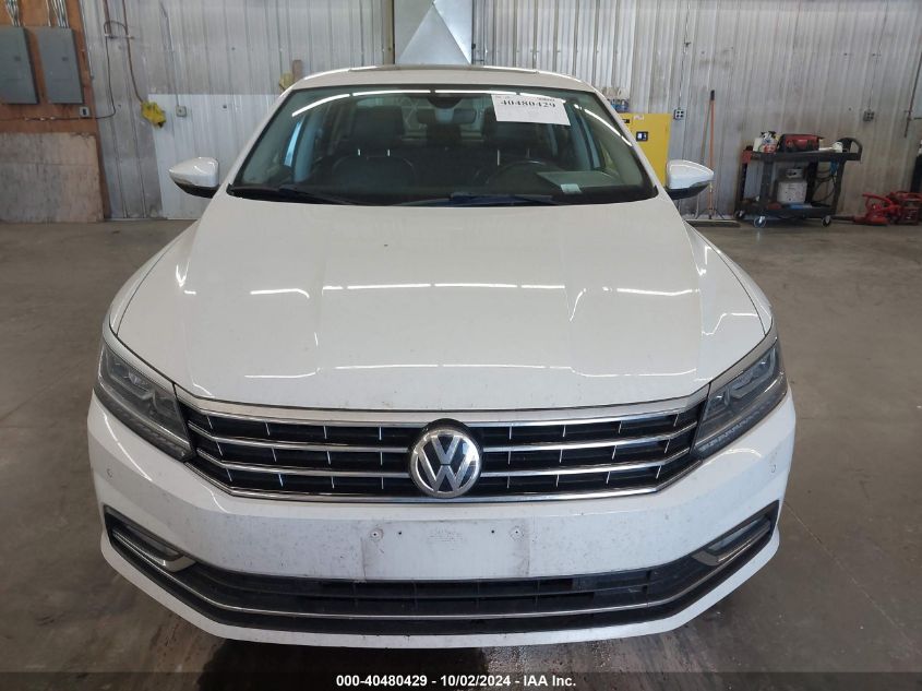 1VWCM7A35GC056539 2016 Volkswagen Passat V6 Sel Premium