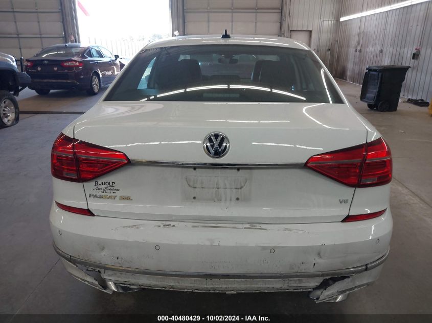 1VWCM7A35GC056539 2016 Volkswagen Passat V6 Sel Premium