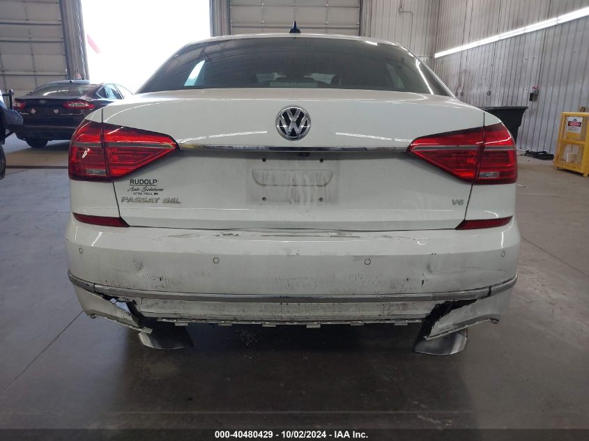 1VWCM7A35GC056539 2016 Volkswagen Passat V6 Sel Premium