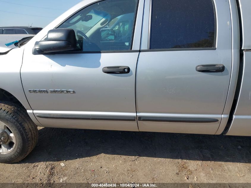 3D7KU28C346273738 2004 Dodge Ram 2500 Slt/Laramie