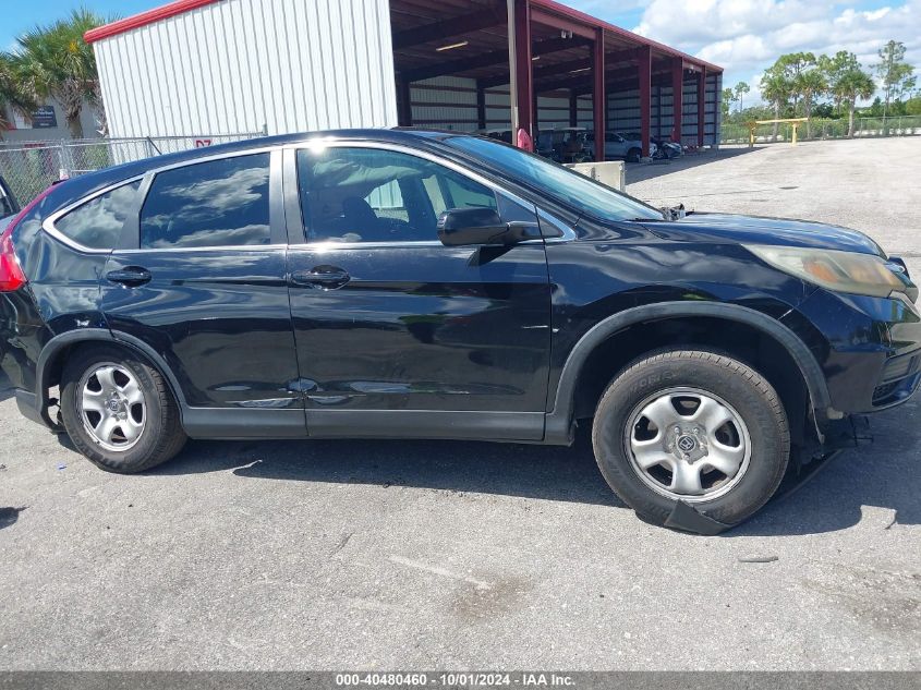 2015 Honda Cr-V Lx VIN: 3CZRM3H34FG705829 Lot: 40480460