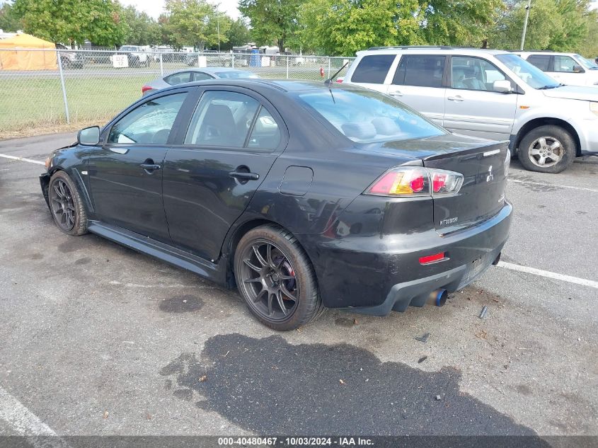 2010 Mitsubishi Lancer Evolution Se VIN: JA32W6FV6AU034143 Lot: 40480467