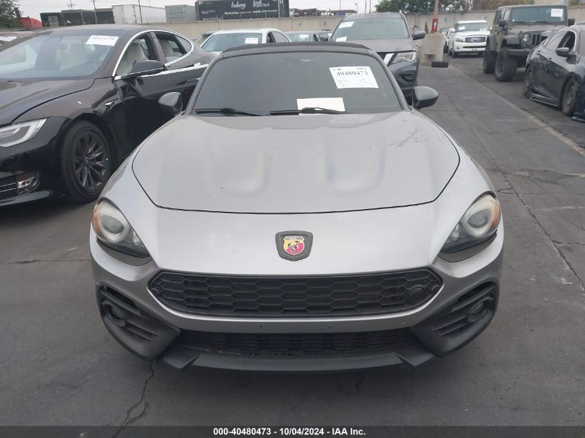 2017 Fiat 124 Spider Classica/Lusso/Abarth VIN: JC1NFAEK0H0110236 Lot: 40480473