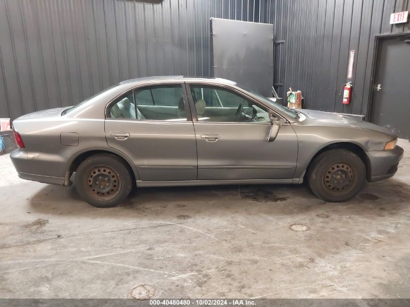 2002 Mitsubishi Galant Es/Ls VIN: 4A3AA46G82E130026 Lot: 40480480