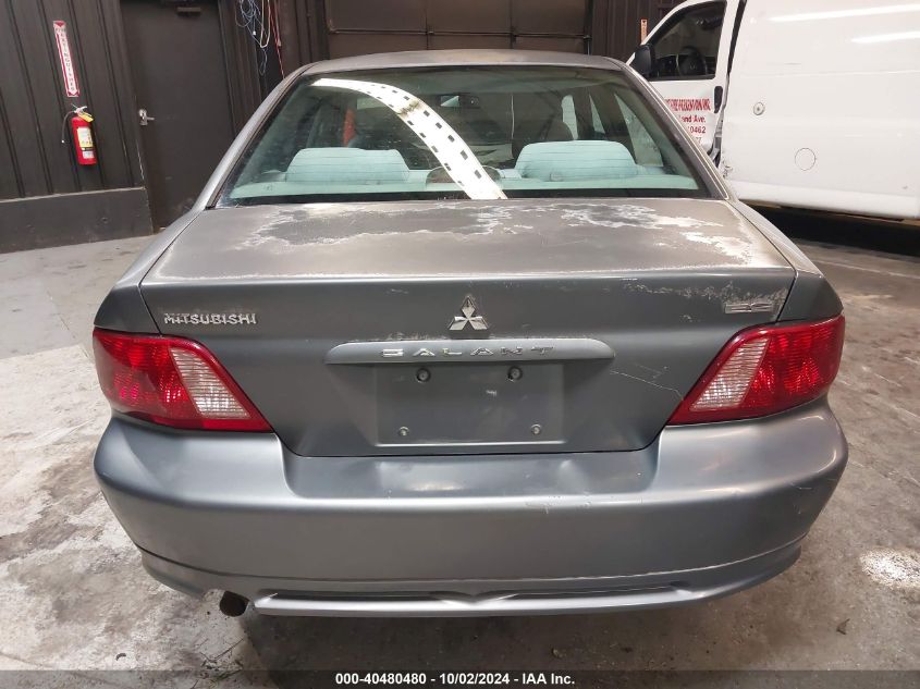 2002 Mitsubishi Galant Es/Ls VIN: 4A3AA46G82E130026 Lot: 40480480