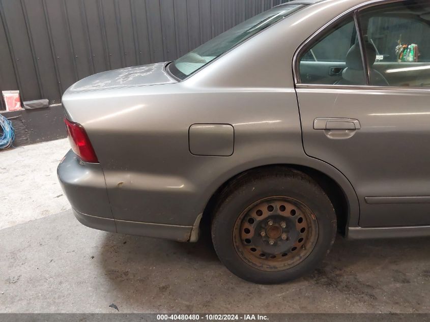 2002 Mitsubishi Galant Es/Ls VIN: 4A3AA46G82E130026 Lot: 40480480