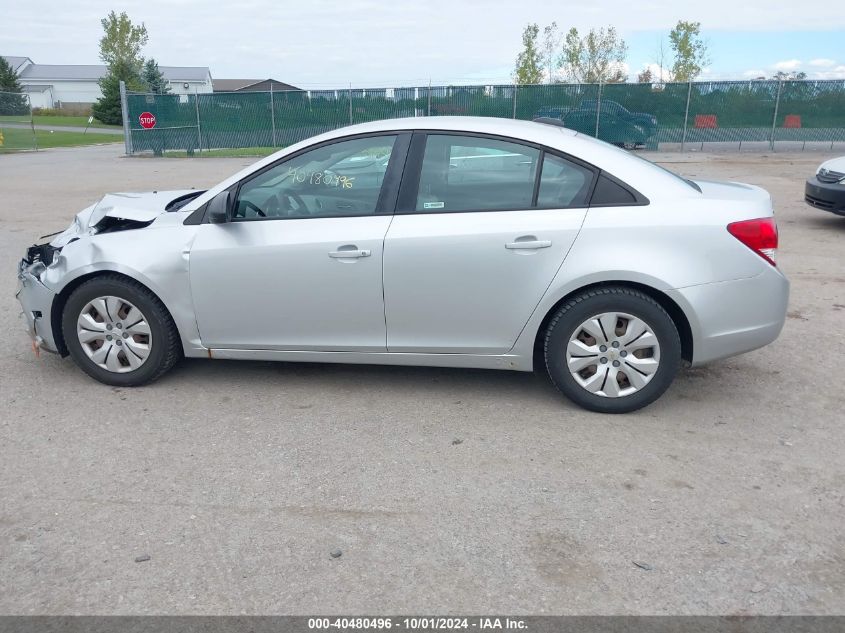 2016 Chevrolet Cruze Limited Ls Auto VIN: 1G1PC5SG4G7129186 Lot: 40480496