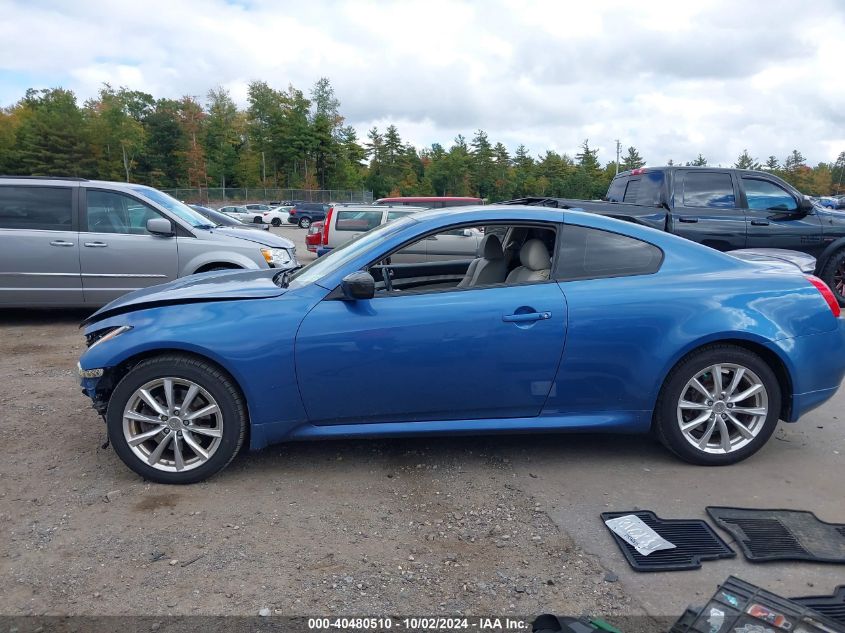 2013 Infiniti G37X VIN: JN1CV6EL6DM982252 Lot: 40480510