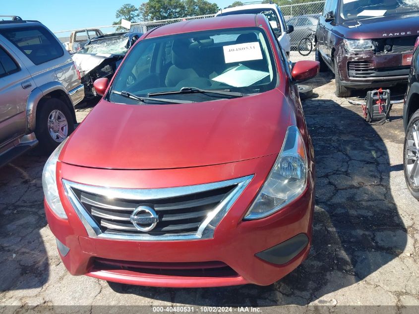 2016 Nissan Versa 1.6 S/1.6 S+/1.6 Sl/1.6 Sv VIN: 3N1CN7AP9GL808687 Lot: 40480531