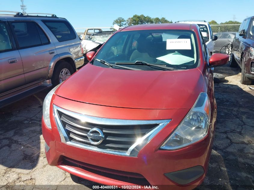 2016 Nissan Versa 1.6 S/1.6 S+/1.6 Sl/1.6 Sv VIN: 3N1CN7AP9GL808687 Lot: 40480531