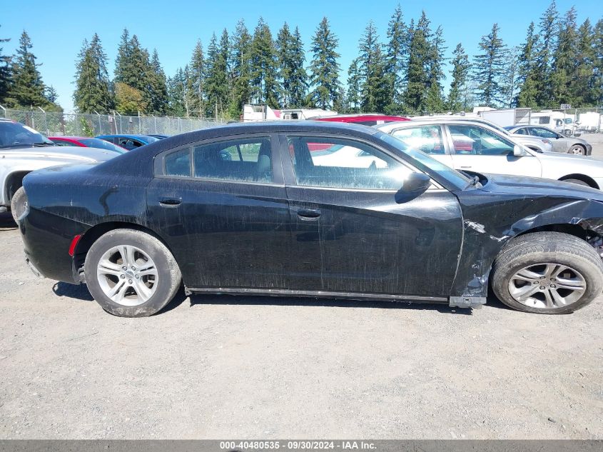 2022 Dodge Charger Sxt Rwd VIN: 2C3CDXBG5NH145210 Lot: 40480535