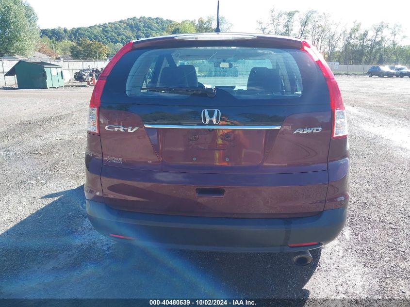 2012 Honda Cr-V Lx VIN: 5J6RM4H38CL050644 Lot: 40480539