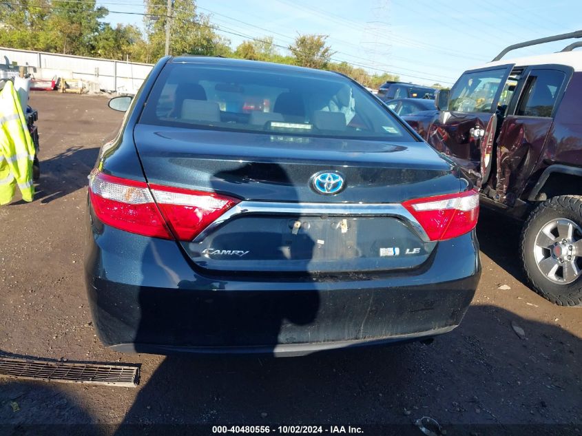 4T1BD1FK8HU214715 2017 Toyota Camry Hybrid Le