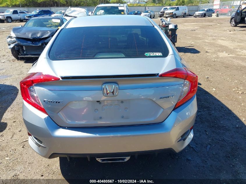 2HGFC2F86KH604601 2019 Honda Civic Sport