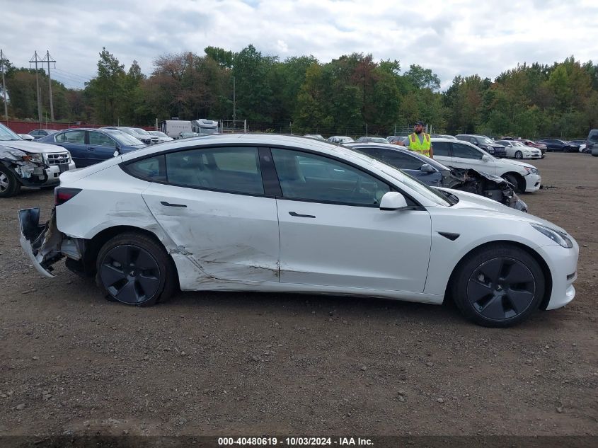 5YJ3E1EA7MF085190 2021 Tesla Model 3 Standard Range Plus Rear-Wheel Drive