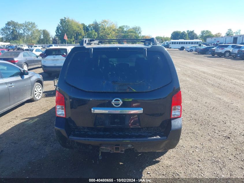 2012 Nissan Pathfinder Sv VIN: 5N1AR1NBXCC613042 Lot: 40480655