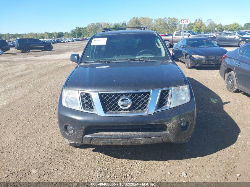 2012 Nissan Pathfinder Sv VIN: 5N1AR1NBXCC613042 Lot: 40480655