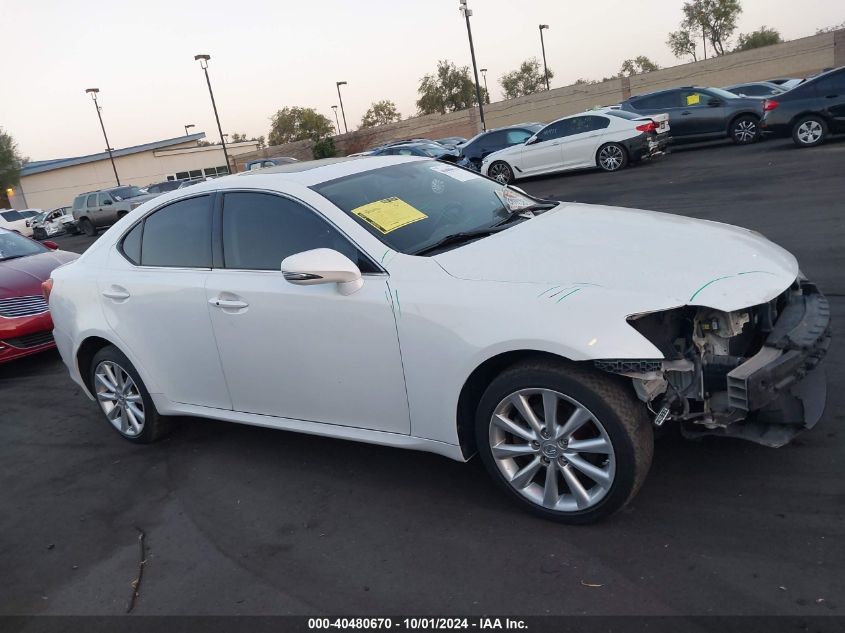 2010 Lexus Is 250 VIN: JTHCF5C26A5037885 Lot: 40480670