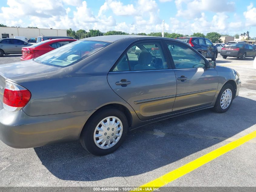 2005 Toyota Camry Std VIN: JTDBE32K750303374 Lot: 40480696