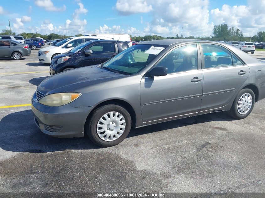 2005 Toyota Camry Std VIN: JTDBE32K750303374 Lot: 40480696